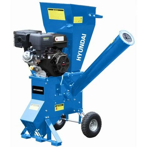 HYUNDAI Broyeur à Végétaux Thermique 420 Cm³ 9 Cm Moteur 4 Temps HBT420 3 HYUNDAI Broyeur à Végétaux Thermique 420 Cm³ 9 Cm Moteur 4 Temps HBT420
