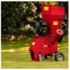 Broyeur De Jardin Pour Végétaux Diamètre Max 76mm Moteur Thermique 212cc 5,6 Cv LEA LE56212 - Rouge -Broyeur Magasin 18201058 3