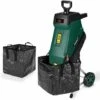 GARDEBRUK - Broyeur De Jardin Végétaux 2400 W Déchiqueteur Jardin électrique Sac Ramassage 2x50L Branches Arbuste 45mm Déchets Verts -Broyeur Magasin 18477492 1