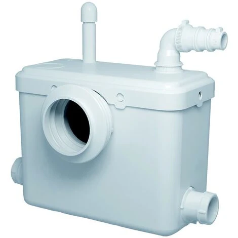 WATERSAN Broyeur Broyelec 3 Raccords Blanc 4 WATERSAN Broyeur Broyelec 3 Raccords Blanc – Image 2