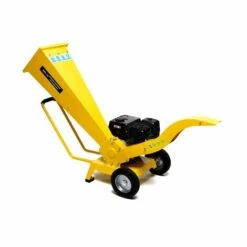Varan Motors - GBK-65-1 Broyeur De Végétaux Thermique 212CC 6.5CV - Jaune -Broyeur Magasin 3081050 4