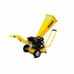 Varan Motors - GBK-65-1 Broyeur De Végétaux Thermique 212CC 6.5CV - Jaune -Broyeur Magasin 3081050 5