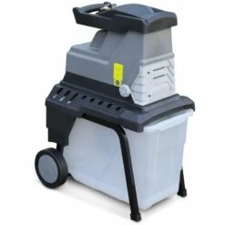 VOLTR – Broyeur De Branches électrique à Rotor – Moteur 2800W à Induction. Avec Bac De Récupération 55L. Puissant Et Silencieux