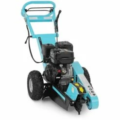 HILLVERT Rogneuse De Souche Grignoteuse Broyeur Dessoucheuse 15ch Retrait Souches Arbres - Gris