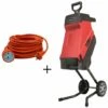 BROYEUR JARDIN ELECTRIQUE 2,4kW 45MM SCHEPPACH GS55 + EXTENSION CABLE 20 MT -Broyeur Magasin 35986120 1