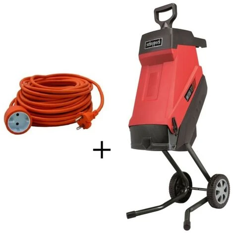 BROYEUR JARDIN ELECTRIQUE 2,4kW 45MM SCHEPPACH GS55 + EXTENSION CABLE 20 MT 3 BROYEUR JARDIN ELECTRIQUE 2,4kW 45MM SCHEPPACH GS55 + EXTENSION CABLE 20 MT