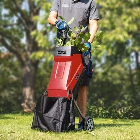 BROYEUR JARDIN ELECTRIQUE 2,4kW 45MM SCHEPPACH GS55 + EXTENSION CABLE 20 MT 6 BROYEUR JARDIN ELECTRIQUE 2,4kW 45MM SCHEPPACH GS55 + EXTENSION CABLE 20 MT – Image 4