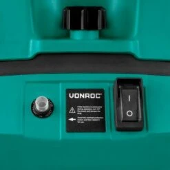 VONROC Broyeur De Végétaux 2500W – Pour Branches Jusqu’à Ø45mm - Bac De Ramassage De 45L Et Poussoir Inclus -Broyeur Magasin 41842130 3