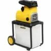 Broyeur De Bois-Bio Wood Shredder 2800W Electric Garland Yellow Black Chipper 355 Le 60El 130203 -Broyeur Magasin 42127575 1