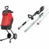 Pack SCHEPPACH Broyeur électrique - 2400 W - 2 Sac Collecteurs - GS55 - Taille-haies - 41 Cm - 900 W - TPH900 -Broyeur Magasin 54111130 1