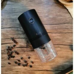 BEICHEN Moulin à Café électrique Broyeur à Cafe Portatif Moulin électrique 75X75X186MM Capacité 25G Chargement USB Pour Cuisine Bureau -Broyeur Magasin 64521219 4