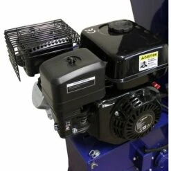 T-Mech Broyeur De Branches, Déchiqueteuse De Feuilles D’arbre 196 Cc 6,5 CV Pour Jardiniers Professionnels Et Paysagistes - Bleu -Broyeur Magasin 9428600 5